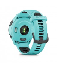 Смарт-годинник Garmin Forerunner 265 Black Bezel with Aqua Case and Aqua/Black Silicone Band (010-02810-52) (UA)