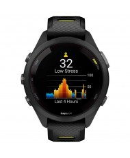 Смарт-часы Garmin Forerunner 265S Black Bezel and Case with Black/Amp Yellow Silicone Band (010-02810-53) (UA)