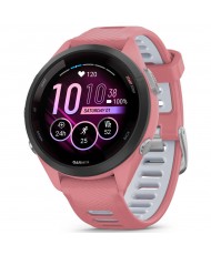 Смарт-годинник Garmin Forerunner 265S Black Bezel with Light Pink Case and Light Pink/Whitestone Silicone Band (010-02810-55) (UA)