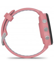 Смарт-часы Garmin Forerunner 265S Black Bezel with Light Pink Case and Light Pink/Whitestone Silicone Band (010-02810-55) (UA)