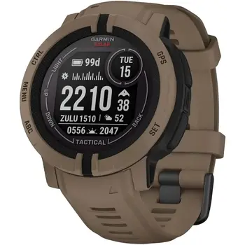 Смарт-годинник Garmin Instinct 2 Solar - Tactical Edition Coyote Tan (010-02627-14) (UA) 
