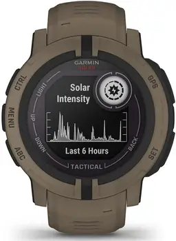 Смарт-годинник Garmin Instinct 2 Solar - Tactical Edition Coyote Tan (010-02627-14) (UA) 