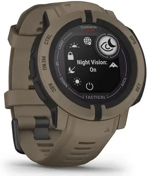 Смарт-годинник Garmin Instinct 2 Solar - Tactical Edition Coyote Tan (010-02627-14) (UA) 