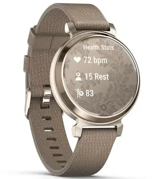 Смарт-годинник Garmin Lily 2 Cream Gold with Coffee Nylon Band (010-02839-14/62) (UA)