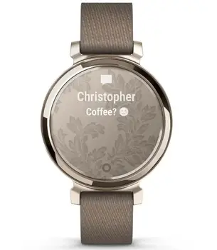 Смарт-годинник Garmin Lily 2 Cream Gold with Coffee Nylon Band (010-02839-14/62) (UA)