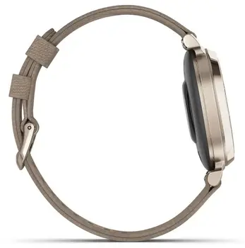 Смарт-годинник Garmin Lily 2 Cream Gold with Coffee Nylon Band (010-02839-14/62) (UA)