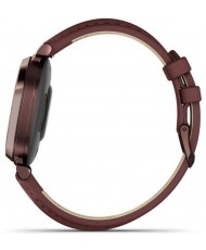 Смарт-годинник Garmin Lily 2 Classic Dark Bronze with Mulberry Leather Band (010-02839-03)