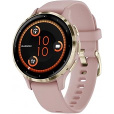 Смарт-часы Garmin Venu 3S Soft Gold S. Steel Bezel w. Dust Rose Case and S. Band (010-02785-03)