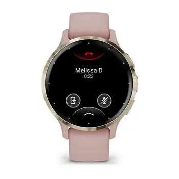 Смарт-часы Garmin Venu 3s Soft Gold Stainless Steel Bezel with Dust Rose Case and Silicone Band (010-02785-03/53) (UA)