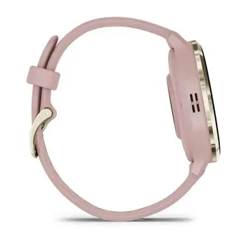 Смарт-часы Garmin Venu 3s Soft Gold Stainless Steel Bezel with Dust Rose Case and Silicone Band (010-02785-03/53) (UA)