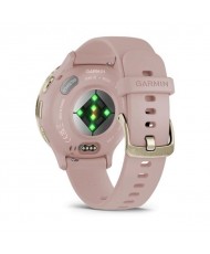 Смарт-годинник Garmin Venu 3S Soft Gold S. Steel Bezel w. Dust Rose Case and S. Band (010-02785-03)