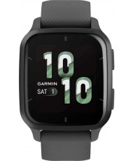 Смарт-годинник Garmin Venu Sq 2 Slate Aluminum Bezel with Shadow Gray Case and Silicone Band (010-02701-00/10/80)