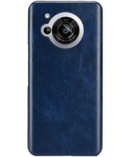 Чохол GoKIGIoD Leather Case для Sharp Aquos R7 Retro Navy