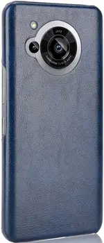Чохол GoKIGIoD Leather Case для Sharp Aquos R7 Retro Navy