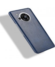 Чохол GoKIGIoD Leather Case для Sharp Aquos R7 Retro Navy