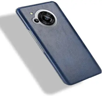 Чохол GoKIGIoD Leather Case для Sharp Aquos R7 Retro Navy