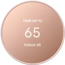 Термостат Google Nest Smart Thermostat Sand (GA02082-US)