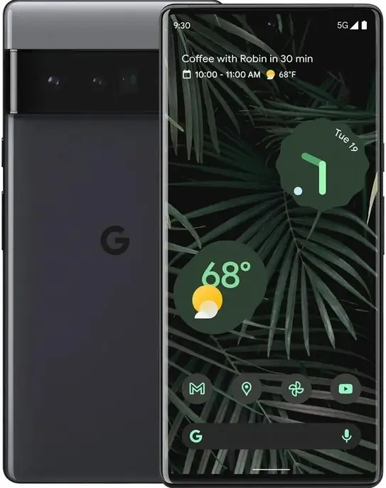 Google Pixel 6 Pro БУ 12/256GB Stormy Black - купити по