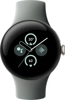 Смарт-годинник Google Pixel Watch 2 LTE Champagne Gold Aluminum Case / Hazel Active Band