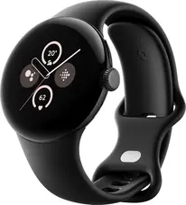 Смарт-годинник Google Pixel Watch 2 Matte Black Aluminum Case / Obsidian Active Band