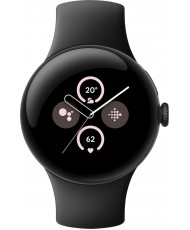 Смарт-часы Google Pixel Watch 2 Matte Black Aluminum Case / Obsidian Active Band