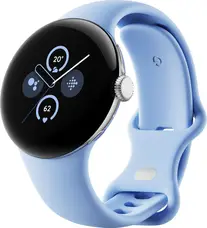 Смарт-часы Google Pixel Watch 2 Polished Silver Aluminum Case / Bay Active Band