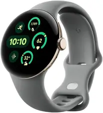 Смарт-годинник Google Pixel Watch 3 41mm Wi-Fi Champagne Gold Aluminum Case / Hazel Active Band (Global)