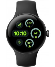 Смарт-часы Google Pixel Watch 3 45mm Wi-Fi Matte Black Case / Obsidian Active Band