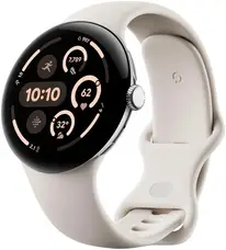 Смарт-годинник Google Pixel Watch 3 41mm LTE Polished Silver Case / Porcelain Active Band