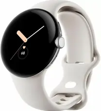 Смарт-годинник Google Pixel Watch Polished Silver Case / Chalk Active Band (USA)