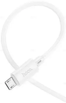 Кабель HOCO X88 Type-A to microUSB (2.4A) (1m) White