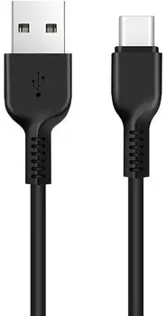 Кабель Hoco X20 Type-A to Type-C 3.0A (1m) Black