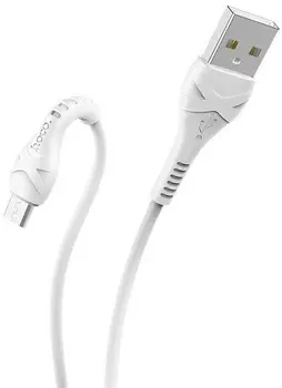 Кабель Hoco X37 Type-A to MicroUSB (2.4A) 1m White