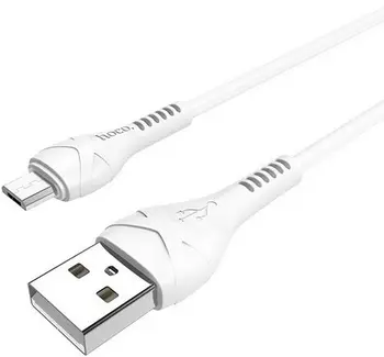 Кабель Hoco X37 Type-A to MicroUSB (2.4A) 1m White