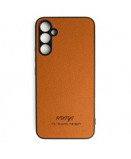 Чохол Huryl Leather Case Samsung Galaxy A34 5G Brown