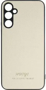 Чехол Huryl Leather Case Samsung Galaxy A34 5G Cream