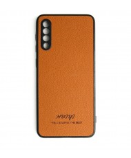 Чохол Huryl Leather Case Samsung Galaxy A50 Brown