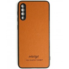 Чехол Huryl Leather Case Samsung Galaxy A50 Brown