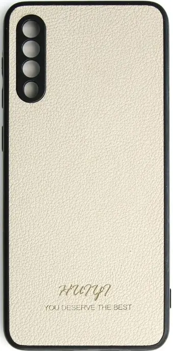Чехол Huryl Leather Case Samsung Galaxy A50 Cream