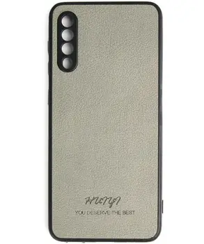 Чохол Huryl Leather Case Samsung Galaxy A50 Gray