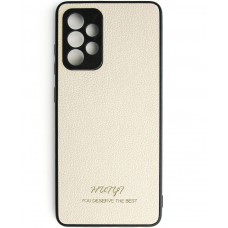 Чехол Huryl Leather Case Samsung Galaxy A52 5G Cream