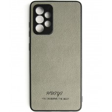 Чехол Huryl Leather Case Samsung Galaxy A52 5G Gray