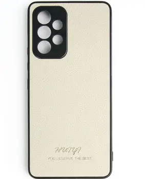 Чехол Huryl Leather Case Samsung Galaxy A53 5G Cream