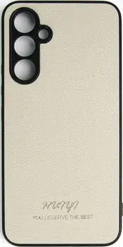 Чохол Huryl Leather Case Samsung Galaxy A54 5G Cream