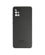 Чехол Huryl Leather Case Samsung Galaxy A71 4G Black