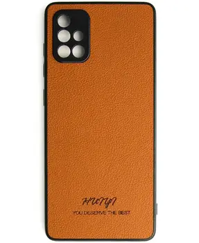 Чехол Huryl Leather Case Samsung Galaxy A71 4G Brown