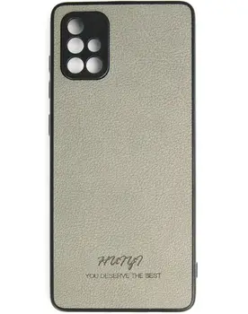 Чехол Huryl Leather Case Samsung Galaxy A71 4G Gray