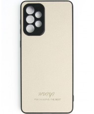 Чохол Huryl Leather Case Samsung Galaxy A73 5G Cream