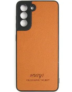 Чехол Huryl Leather Case Samsung Galaxy S21 Brown