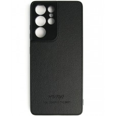 Чехол Huryl Leather Case Samsung Galaxy S21 Ultra Black
